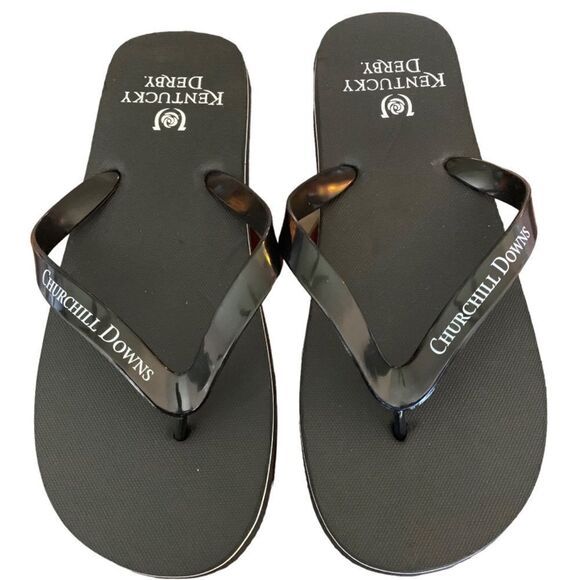 Kentucky Derby Men's Flip Flops - Picture 5 of 5